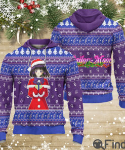 Sailor Saturn Ugly Christmas Sweater Sailor Moon