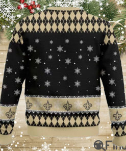 Saints Football Merry Kissmyass Ugly Christmas Sweaters