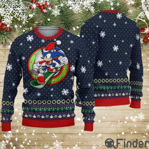 Sonic The Hedgehog Christmas Ugly Sweaters