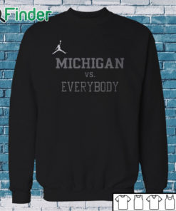 Sweatshirt Charles Woodson Jordan Michigan Vs Everybody Shirt