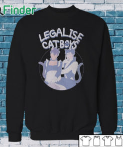 Sweatshirt Daniel Howell Legalise Catboys Sweatshirt