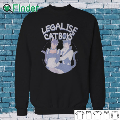 Sweatshirt Daniel Howell Legalise Catboys Sweatshirt