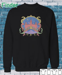 Sweatshirt Holiday Castle Black Shirt