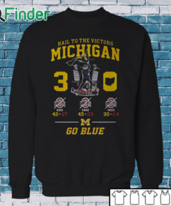 Sweatshirt Michigan Wolverines B10 East 3 0 Ohio State T shirt