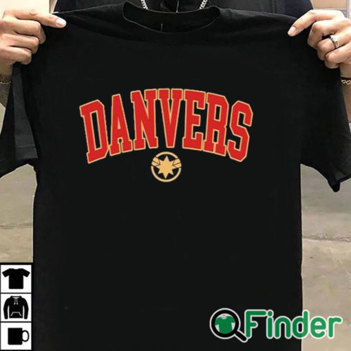 T shirt black Brie Larson Danvers Sweatshirt