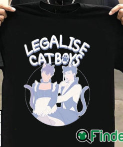 T shirt black Daniel Howell Legalise Catboys Sweatshirt