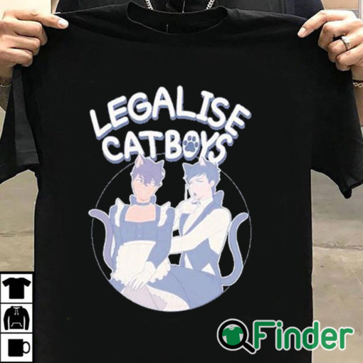 T shirt black Daniel Howell Legalise Catboys Sweatshirt