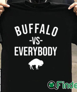 T shirt black Joe Brady Buffalo Vs Everybody Shirt