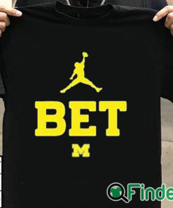 T shirt black Michigan Bet T Shirt