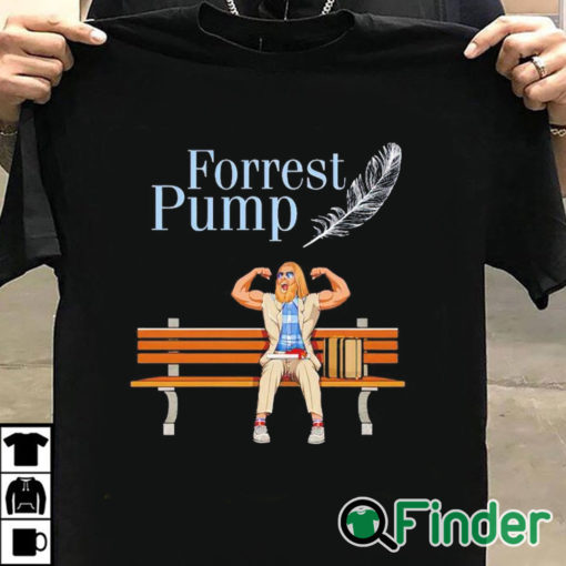 T shirt black Papa Swolio Forrest Pump Shirt
