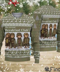 The Second Breakfast Club The Lord of the Rings Ugly Christmas Sweater