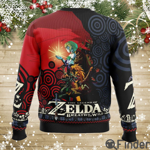 Triforce Legend of Zelda Ugly Christmas Sweaters