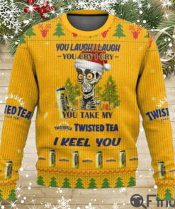 Twisted Tea I Keel You Funny Ugly Christmas Sweater