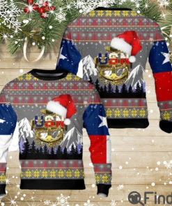 US Navy Chief Texas Ugly Christmas Sweaters