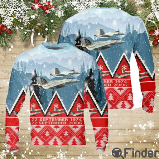 US Navy Grumman F 14 Tomcat Ugly Christmas Sweaters