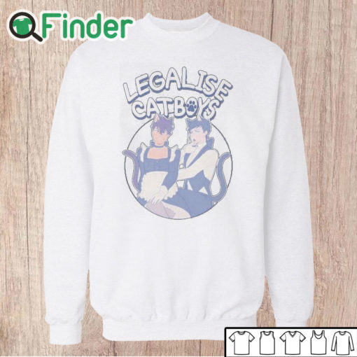 Unisex Sweatshirt Daniel Howell Legalise Catboys Sweatshirt