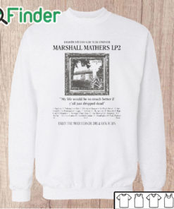 Unisex Sweatshirt Eighth Studio Album By Eminem Marshall Mathers Lp2 Shirt