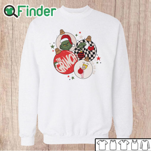 Unisex Sweatshirt Grinch Ornaments Sweatshirt