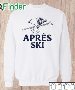 Unisex Sweatshirt Snoopy Après Ski Shirt