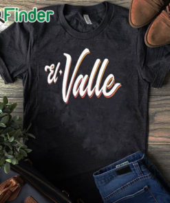 black T shirt El Valle Suns Shirt
