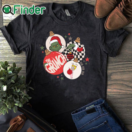 black T shirt Grinch Ornaments Sweatshirt