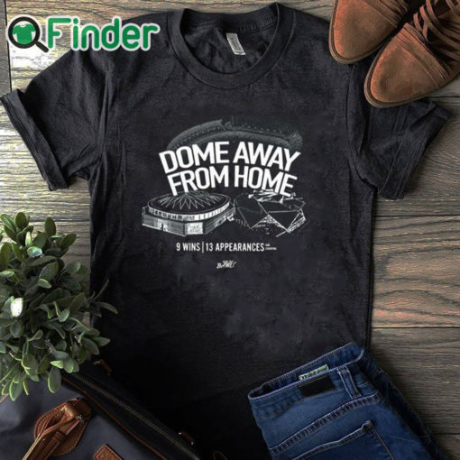 black T shirt Jermaine Funnymaine Johnson Rundaball Dome Away From Home Shirt