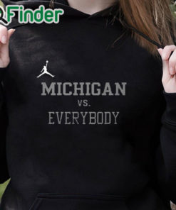black hoodie Charles Woodson Jordan Michigan Vs Everybody Shirt