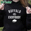 black hoodie Joe Brady Buffalo Vs Everybody Shirt