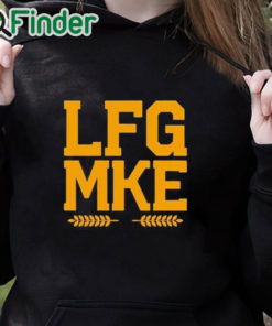 black hoodie LFG MKE Shirt