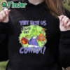 black hoodie The Grinch Hey Hate Us Because They Ain't Us Dallas Cowboy Washington Commanders Shirt