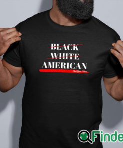 black shirt Not Black White American The Officer Tatum Shirt