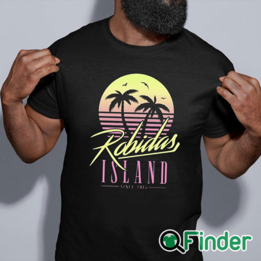 black shirt Robidas Island Since 2015 Shirt