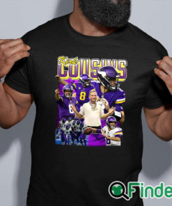 black shirt Vikings Players Wear Kirk Cousins Shirt