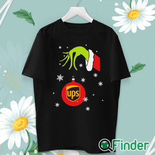 unisex T shirt Grinch Hand holding Ornament Walgreens Snowflake Christmas Sweater