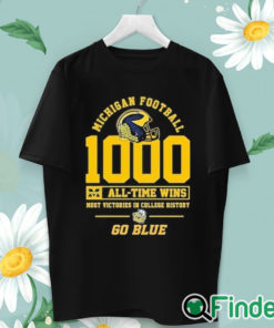 unisex T shirt Michigan Wolverines T Shirt All Time Wins Most Victories In College History Go Blue