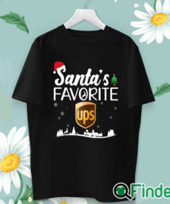 unisex T shirt Santa's favorite Ups Christmas t shirt