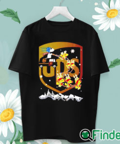unisex T shirt UPS Snoopy driving Woodstock sleigh Christmas sweatshirt