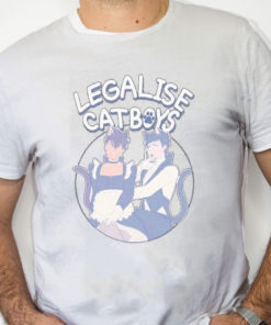 white Shirt Daniel Howell Legalise Catboys Sweatshirt