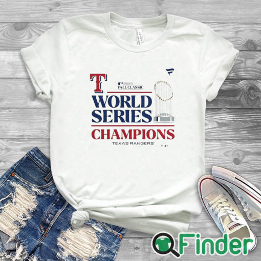 white T shirt How To Get Your Rangers World Series Champ T shirt