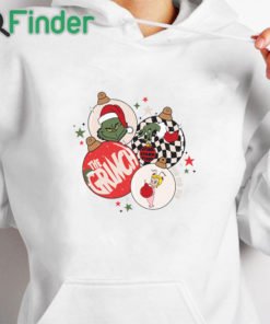 white hoodie Grinch Ornaments Sweatshirt