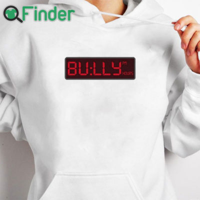 white hoodie Jersey Jerry Bully Hours Hoodie