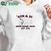white hoodie Official alabama crimson tide 4th & 31 iron bowl shirt