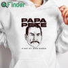 white hoodie Papa Pete King Of San Diego shirt