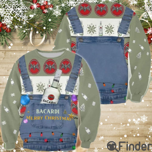 Bacardi Merry Christmas 3D Full Print Shirt