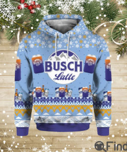 Busch Latte Beer 3D Print Ugly Christmas Sweater Shirt Hoodie