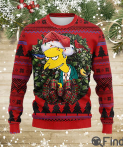 Charles Montgomery Burns Simpsons Mc Ugly Christmas Sweater