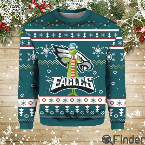 Eagle Grnch Christmas Ugly Sweaters For Men Women