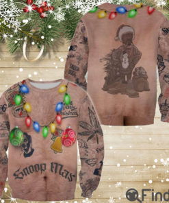 Funny SnoopDogg Snoop Mas Ugly Christmas Sweater