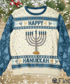 Happy Hannukah Christmas Ugly Sweater