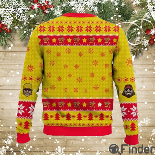 Hogan Macho Man Mega Powers Ugly Christmas Sweaters